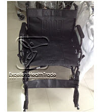 00647: รถเข็นคนอ้วน (Big size wheelchair) - ที่นั่งกว้างพิเศษ 62 cm